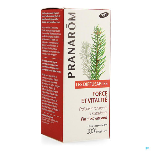PRANAROM SYNERGIES FORCE VITALITE 30ML