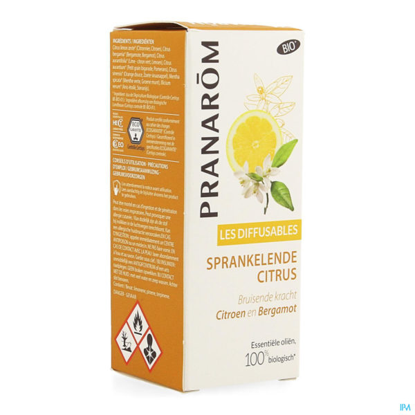 PRANAROM SYNERGIES ZESTE TONIQUE 30ML