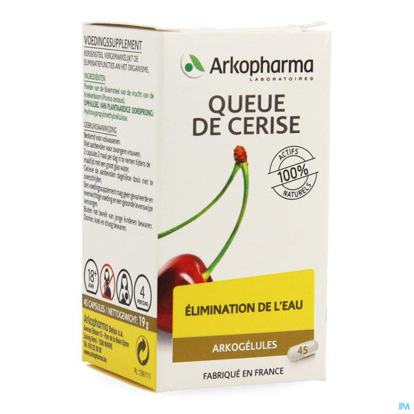 ARKOGELULES QUEUES DE CERISE 45 CAPS