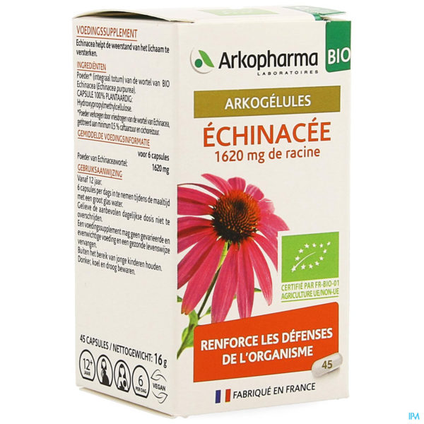 ARKOGELULES ECHINACEA BIO 45 CAPS
