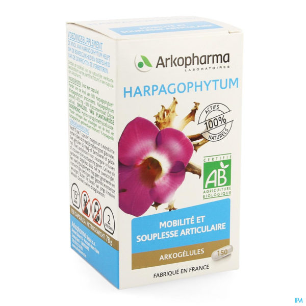 ARKOGELULES HARPADOL BIO 150 CAPS NF