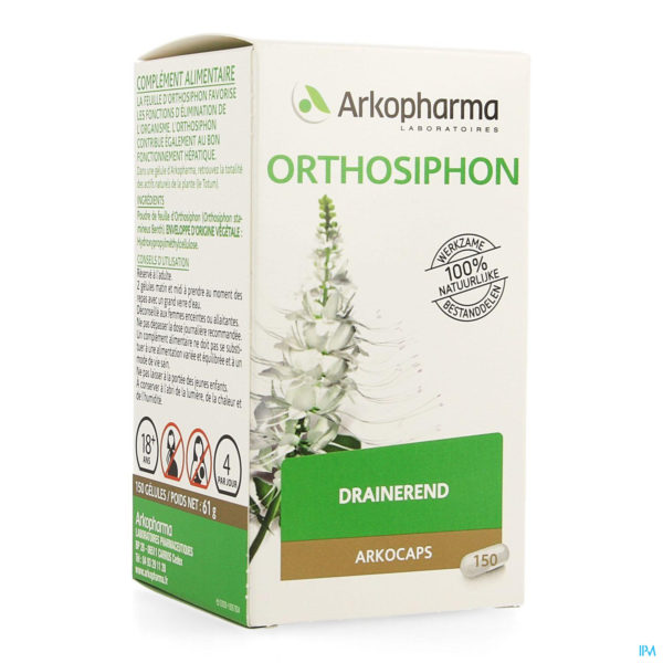 ARKOGELULES ORTHOSIPHON 150 CAPS