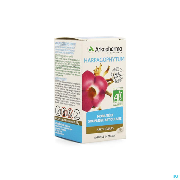 ARKOGELULES HARPADOL BIO 45 CAPS NF