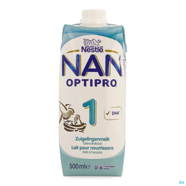 NAN OPTIPRO 1 LAIT DEPART BRICK 500ML