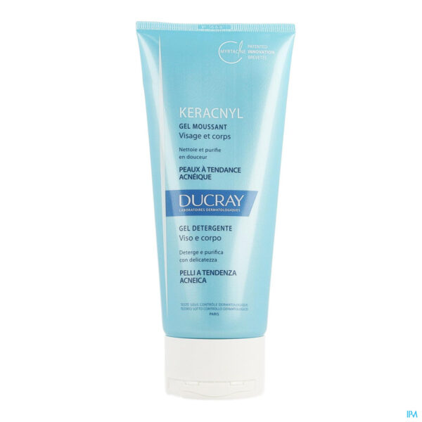 DUCRAY KERACNYL GEL MOUSSANT 200 ML