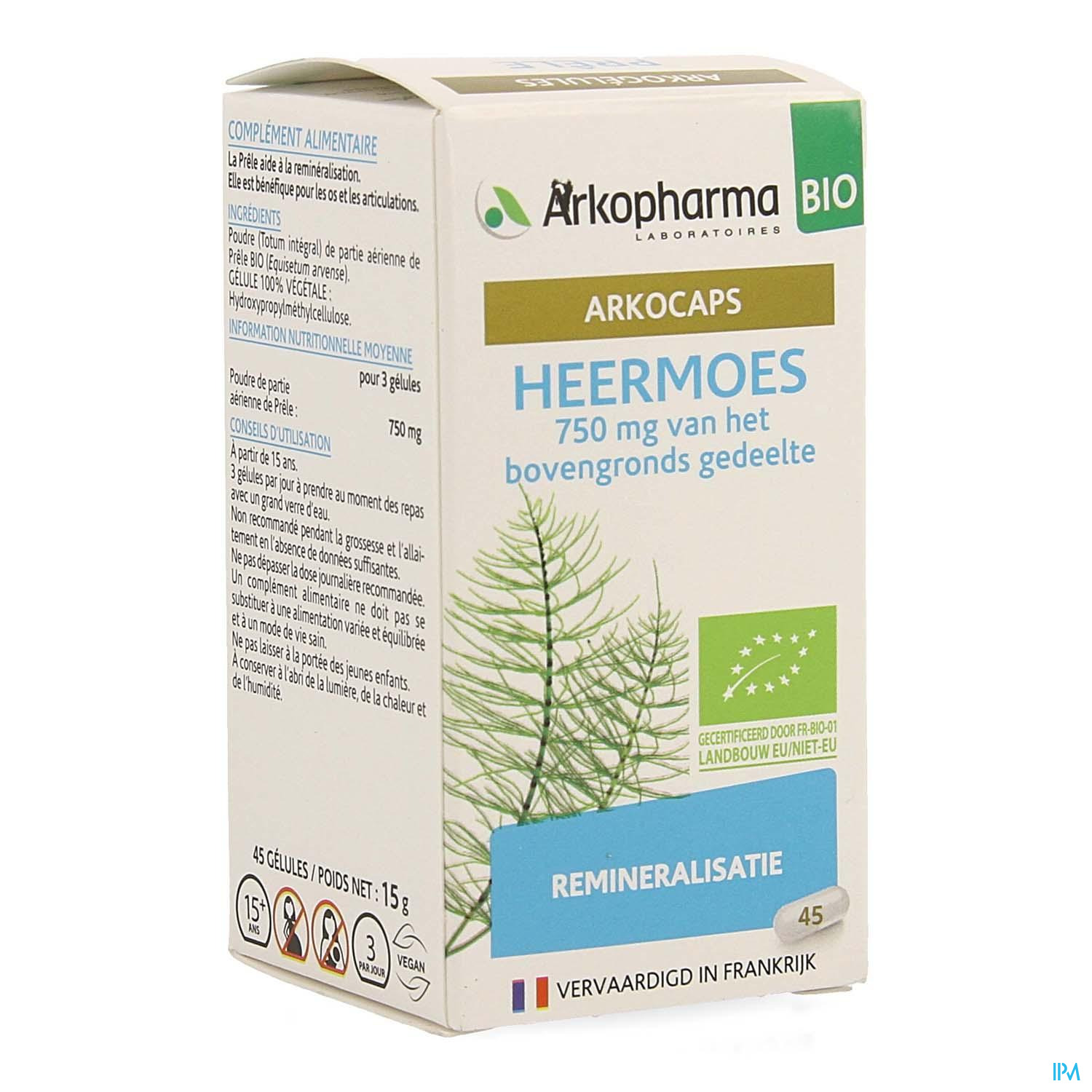 ARKOGELULES PRELE BIO 45 CAPS – Pharmacie Online