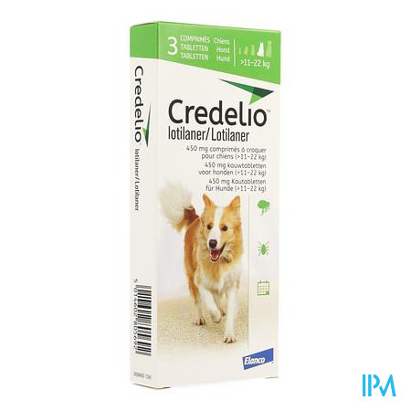 CREDELIO 3 CPR A CROQ VET – Pharmacie Online