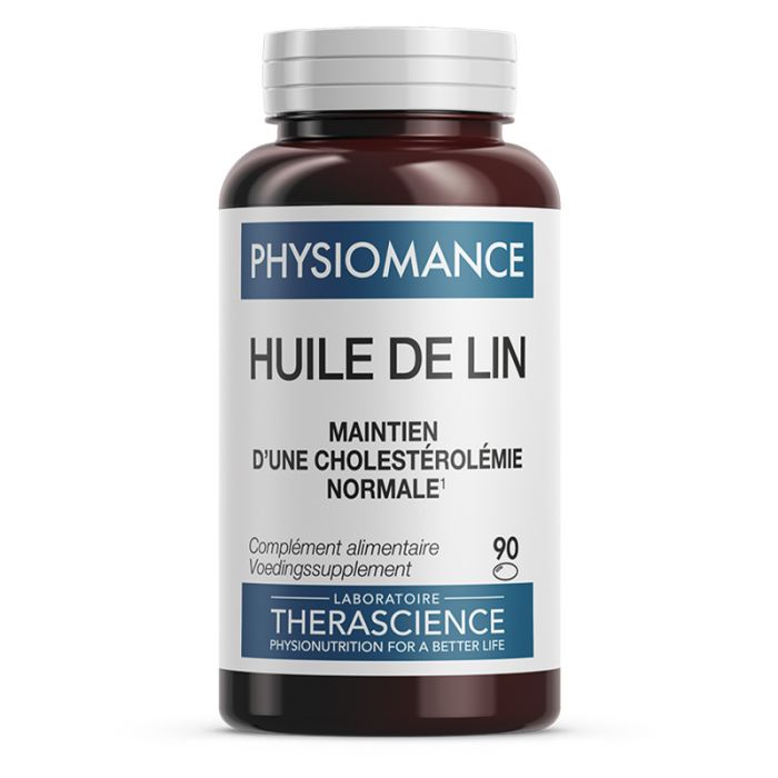 PHYSIOMANCE HUILE DE LIN 90 CAPS – Pharmacie Online