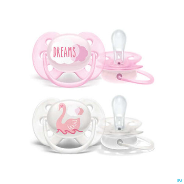 AVENT SUC ULTRA SOFT DECO GIRL +0M