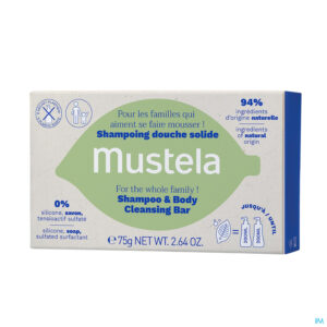 MUSTELA SH DOUCHE SOLIDE 75G