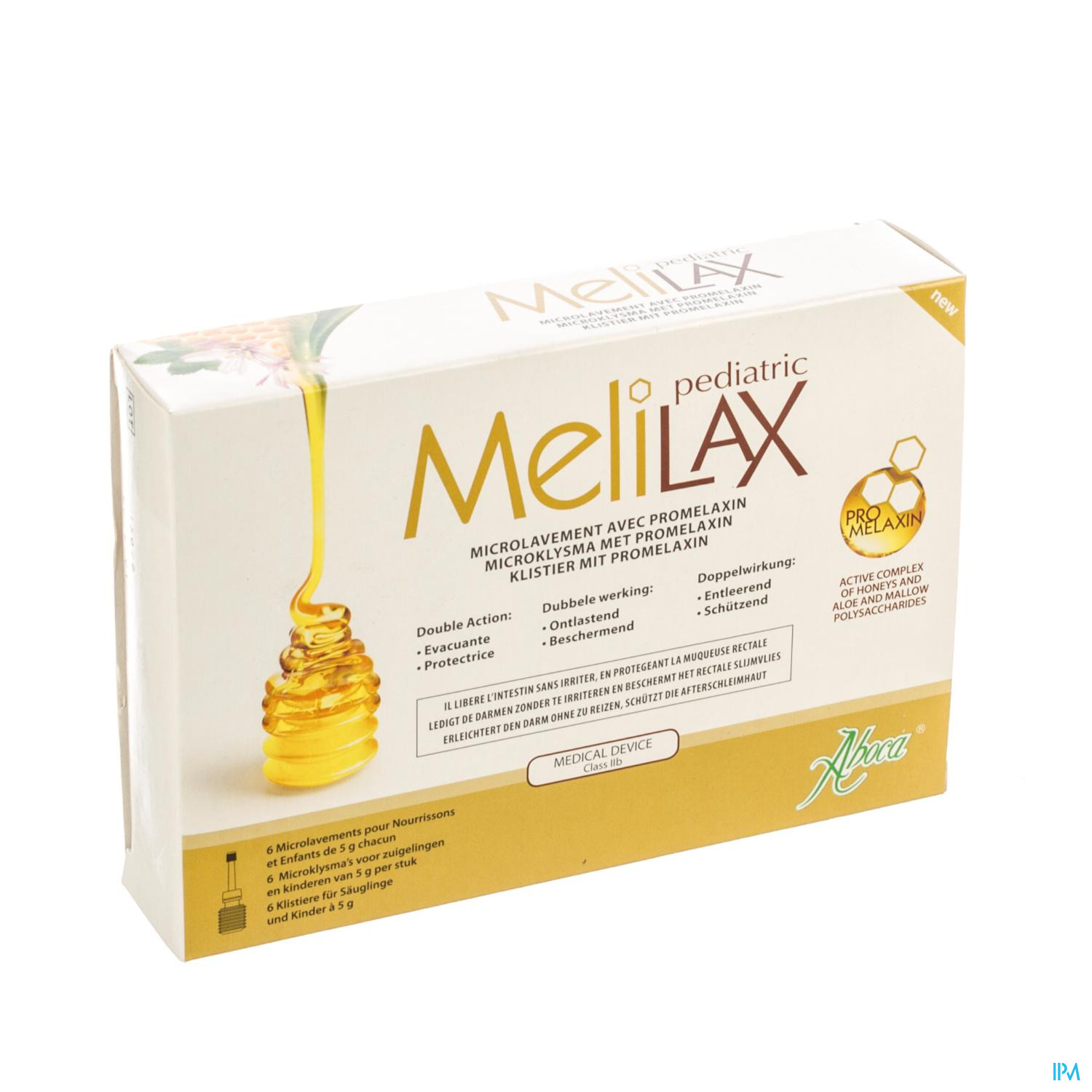 ABOCA MELILAX PEDIATRIC LAVEMENT 6*5 G – Pharmacie Online