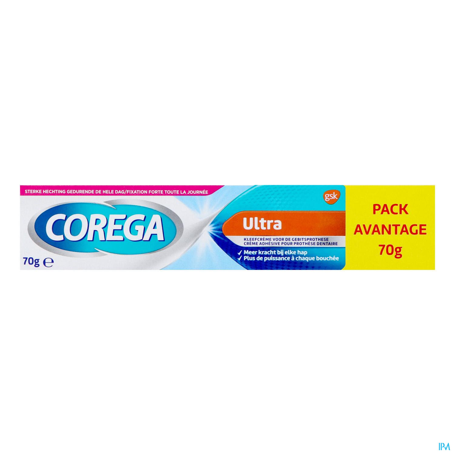 COREGA ultra Haftcreme starker Halt 40 g - Denture cleaner & care