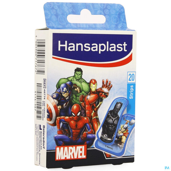 HANSAPLAST JR MARVEL 20 STRIPS