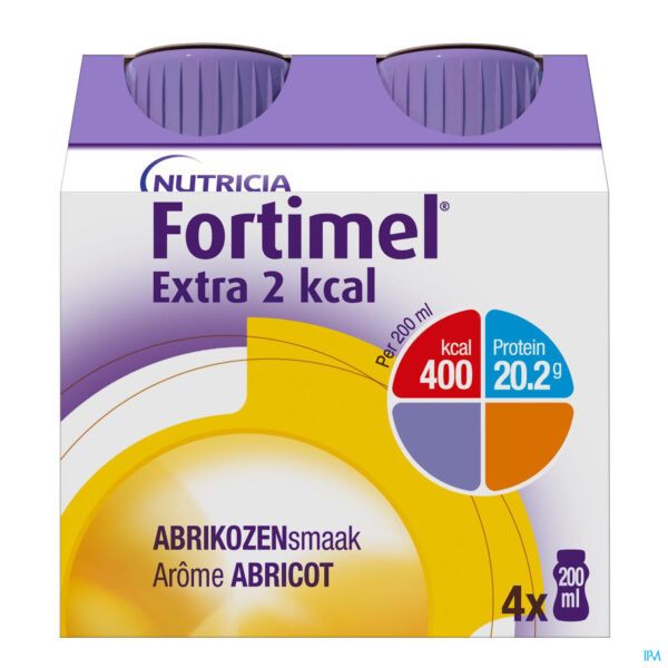 FORTIMEL EXTRA 2 KCAL ABRICOT 4*200 ML