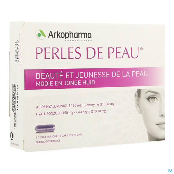 PERLES DE PEAU AC HYALUR + Q10 30 CAPS