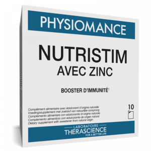 PHYSIOMANCE NUTRISTIM 10 SACH  AVEC ZINC