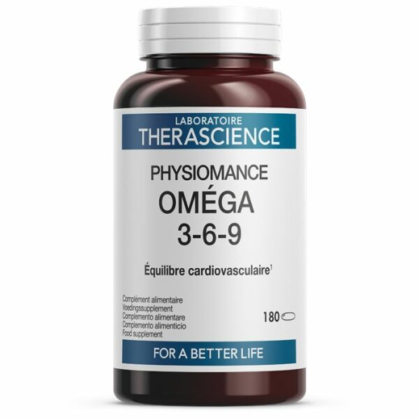 PHYSIOMANCE OMEGA 3-6-9 180 CAPSULES