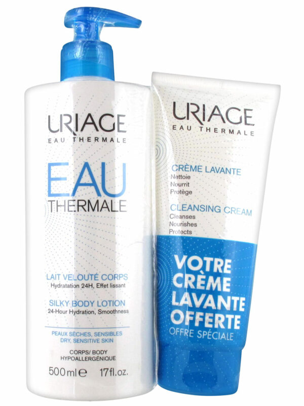 URIAGE PROMO LAIT VEL 500ML+CR LAV 200ML