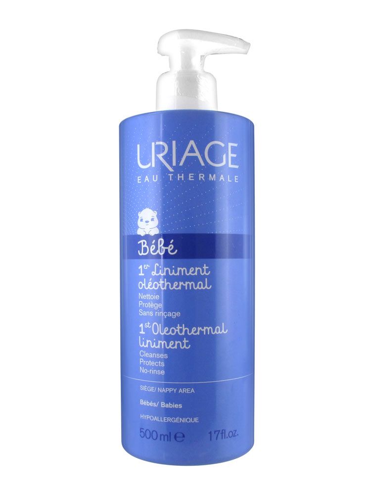 Uriage Bébé 1er Liniment Oléothermal, 500 ml