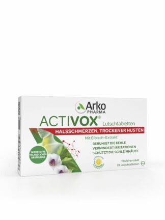 ACTIVOX MAUX DE GORGE 24CPR