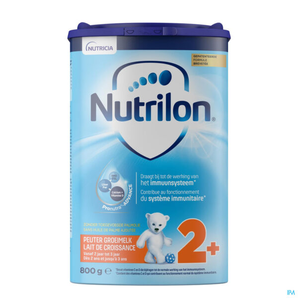 NUTRILON LAIT CROISSANCE 2+ PDR 800 G