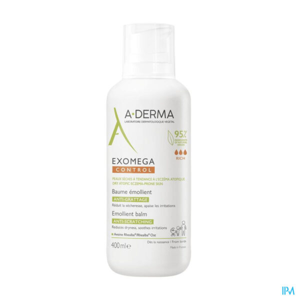 ADERMA EXOMEGA CONTROL BAUME EMOL 400ML