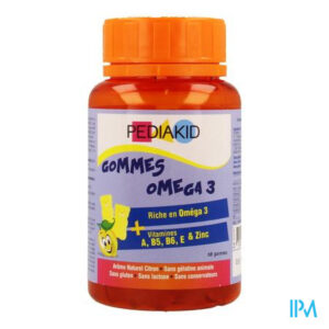 PEDIAKID GUMMIES OMEGA 3 60 GOMMES