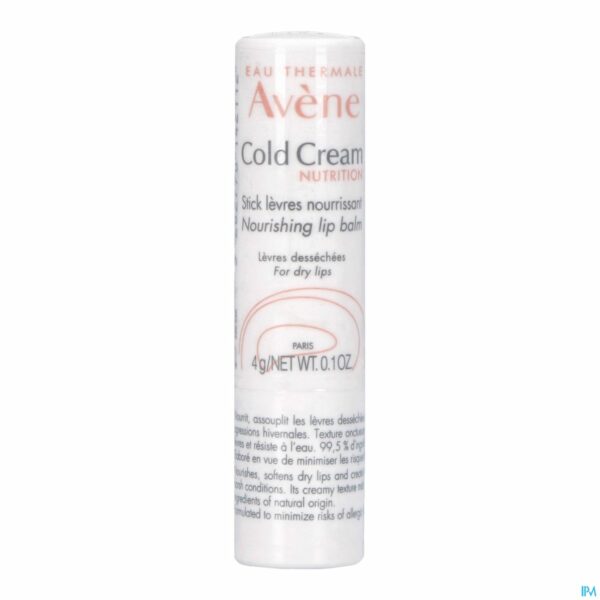 Avene Cold Cream Stick Levres 2x4g Promo 2e -50%