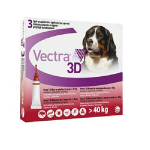 VECTRA 3D DOG XL PIP > 40 KG 3*8ML VET