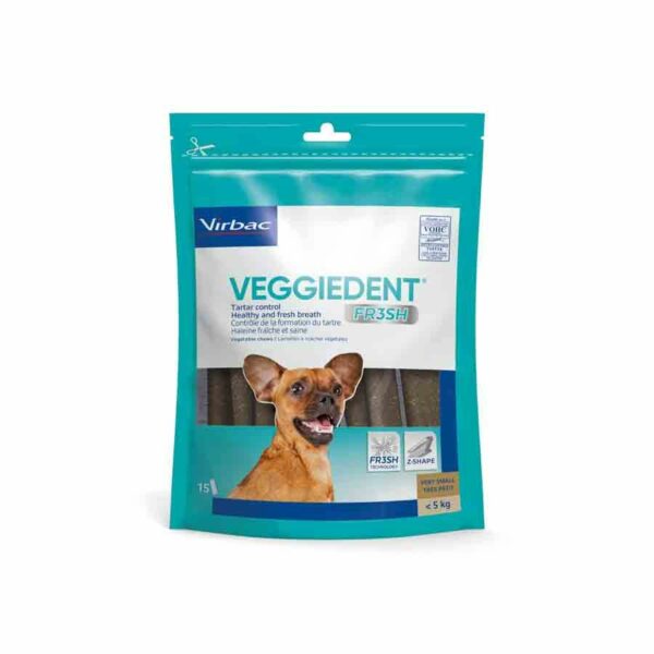 VEGGIEDENT FR3SH XS < 5 KG 45PCES VET