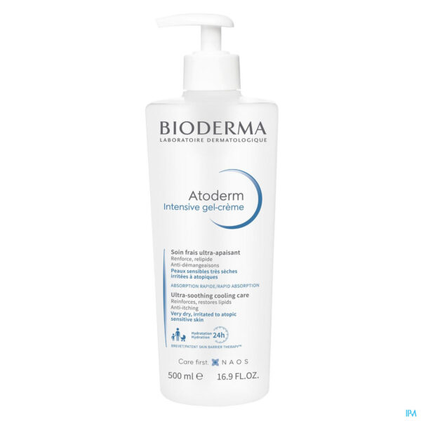 BIODERMA ATODERM INTENSIVE GEL CREME 500ML