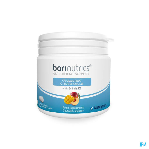 BARINUTRICS CALCIUM PECHE-MANGUE 90CPR