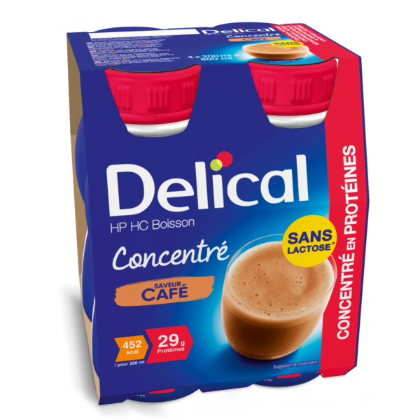 DELICAL CONCENTRE CAFE 4*200 ML