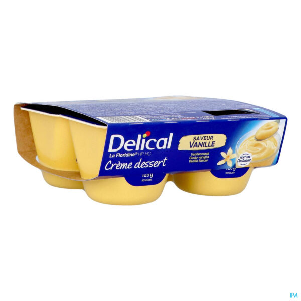 DELICAL CREME FLORIDINE VANILLE 4*125G