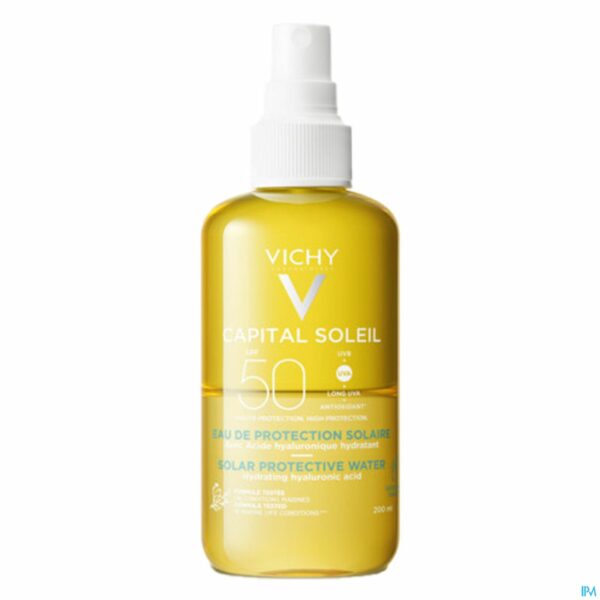 VICHY CAPITAL SOL F50 EAU HYDRA 200 ML