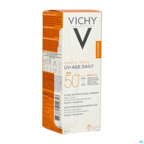 VICHY CAPITAL SOL UV-AGE SPF50+ 80 ML