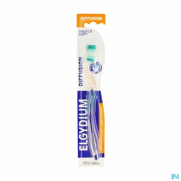 Elgydium Brosse à dents Diffusion Soft