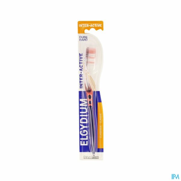 Elgydium Brosse à dents Inter-active Hard