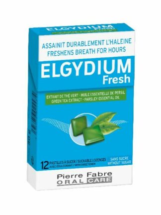 ELGYDIUM FRESH PASTILLES A SUCER 12