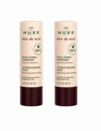 NUXE REVE MIEL DUO STICK LEVRES 2X4G