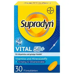 SUPRADYN VITAL 50+ 30 CPR EFF NF