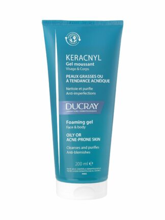 DUCRAY KERACNYL GEL MOUSSANT 200 ML NF