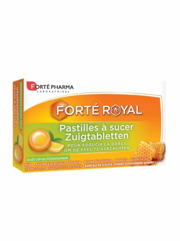 FORTE ROYAL PASTILLES GORGE CITRON 24CPR