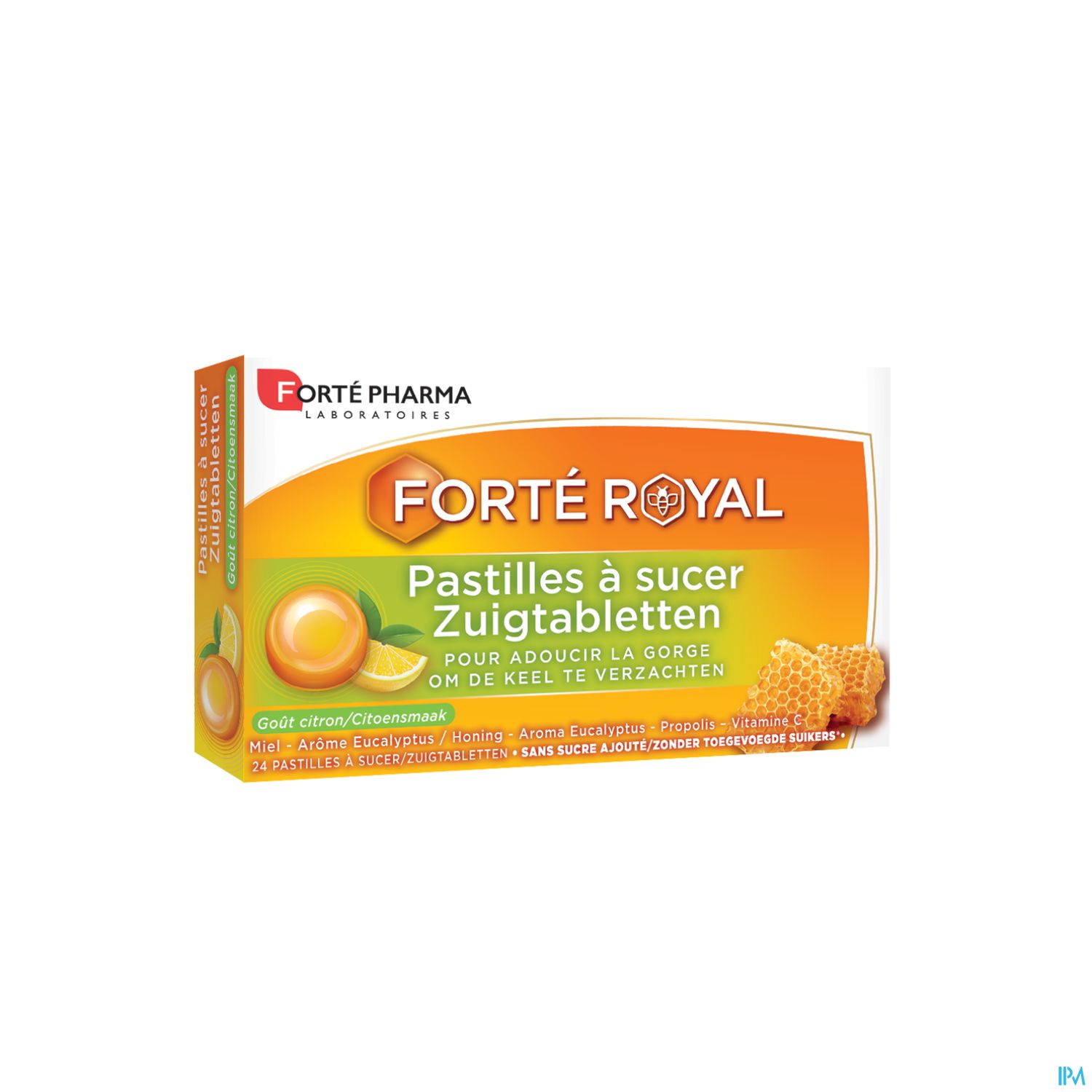 FORTE ROYAL PASTILLES GORGE CITRON 24CPR
