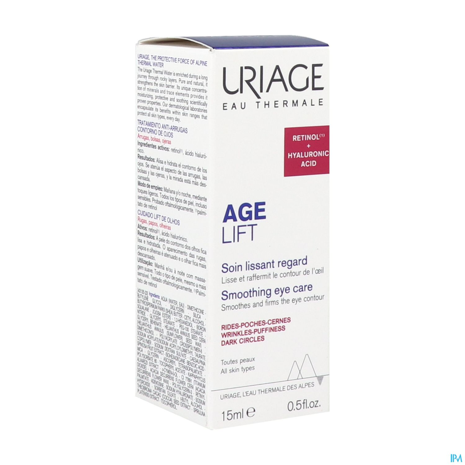 URIAGE AGE LIFT SOIN LISS REGARD 15 ML