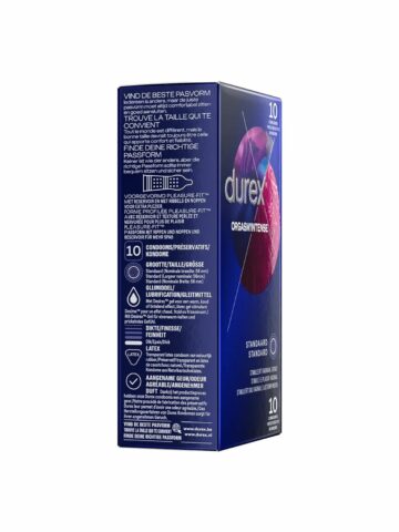 DUREX ORGASM INTENSE 10 PRESERVATIFS