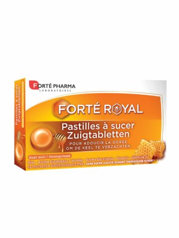 FORTE ROYAL PASTILLES GORGE MIEL 24 CPR