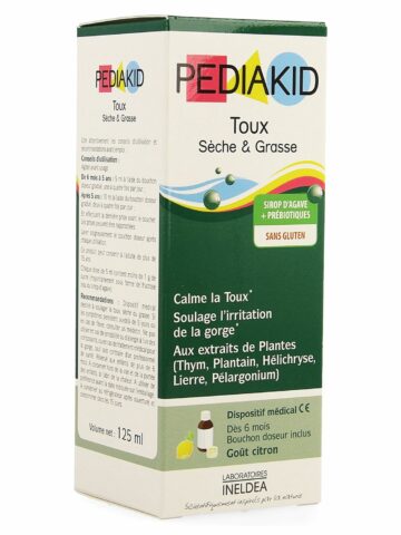 PEDIAKID TOUX SECHE & GRASSE 125 ML