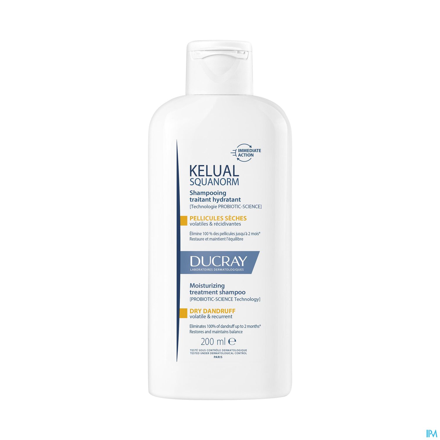 DUCRAY KELUAL SQUANORM SH PEL SECH 200ML