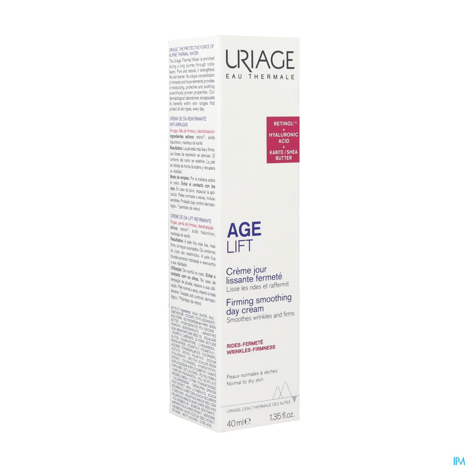 URIAGE AGE LIFT CR JR LISS FEMETE 40ML